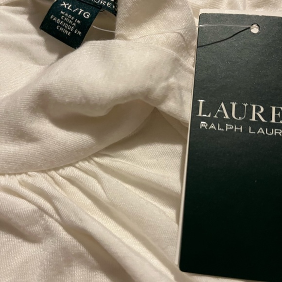 Lauren Ralph Lauren's soft jersey top. - Picture 3 of 5